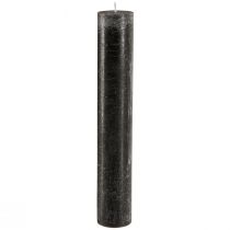 Artikel Große Kerzen Schwarze Stabkerzen 50mm x 300mm 4 St