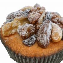 Artikel Muffins mit Nüssen künstlich 7cm 3St