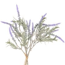 Artikel Künstlicher Lavendel Kunstpflanzen Lila 38cm 3 Bund 9St