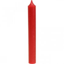 Artikel Stabkerzen Rote Kerzen Kerzendeko Weihnachten Ø21/170mm 6St