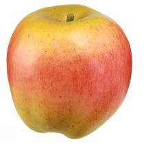 Artikel Deko Apfel Gelb und Rot Deko Obst Lebensmittelattrappe Ø9cm