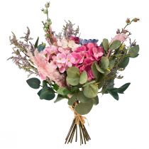 Kunstblumenstrauß Künstliche Hortensien Kunstblumen 50cm