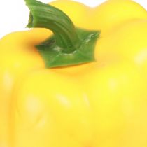 Artikel Lebensmittelattrappe Deko Gemüse Paprika Gelb H10cm