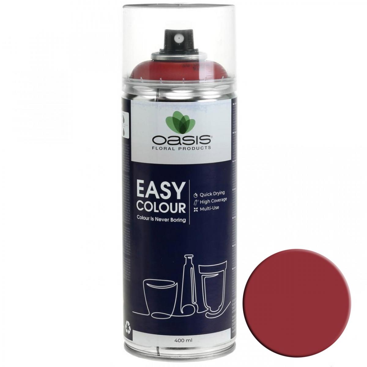 OASIS® Floristik24.at Colour Easy Rot Lack-Spray 400ml-30-05204 Spray,
