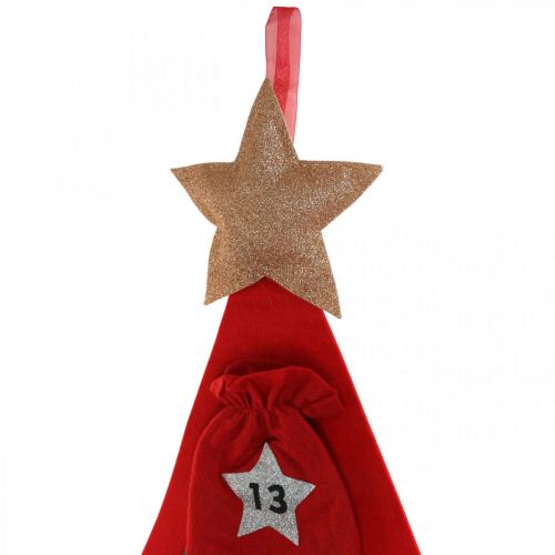 Artikel Adventskalender zum Selber befüllen Filz Weihnachtsbaum H115cm