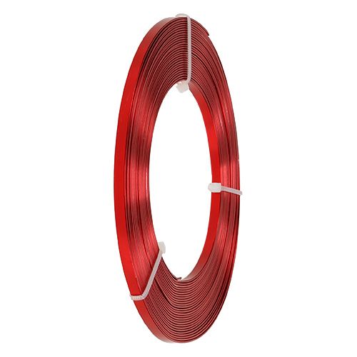 Artikel Aluminium Flachdraht Rot 5mm 10m