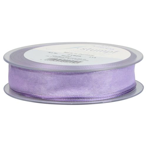 Artikel Chiffonband Organzaband Band Organza Lila 25mm 20m