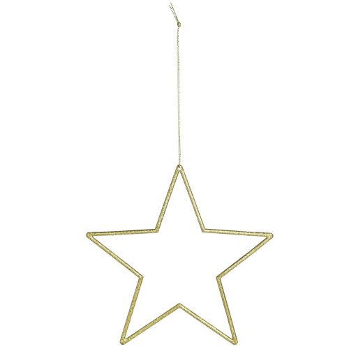 Artikel Deko Sterne Gold mit Glitter Baumschmuck Sterne 18cm 8 St