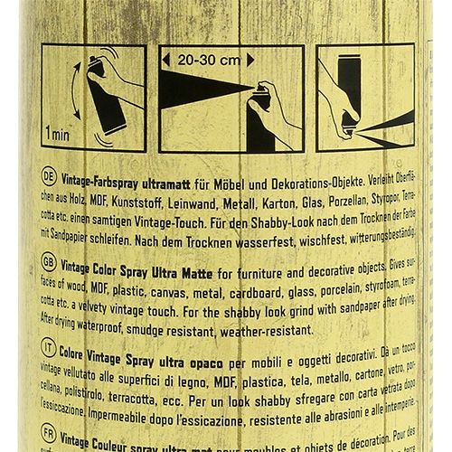 Artikel Farbspray Vintage Vanilla 400ml