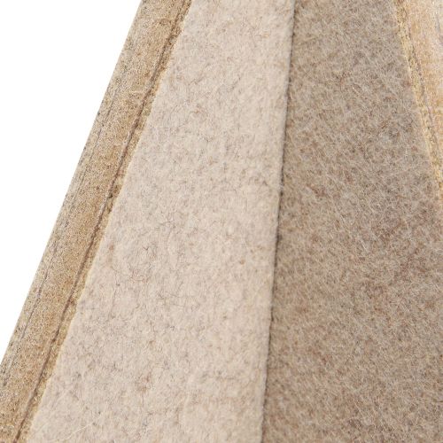 Artikel Filz Deko Stern zum Stellen Weihnachtsdeko Filz Beige H62cm