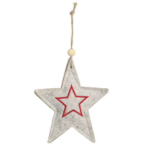 Artikel Filzsterne zum Hängen Sterne Christbaumschmuck Beige 13cm 6 St