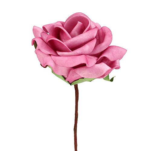 Artikel Foam-Rose Ø7,5cm Rosa 18 St