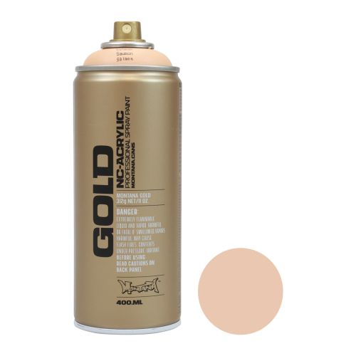 Lackspray Lachs Sprühlack Acryllack Montana Gold Lack 400ml