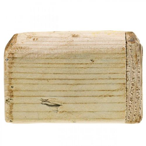 Artikel Pflanztopf Pflanzkasten Holz Blumentopf Natur 12×12×8,5cm