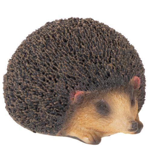 Artikel Igel Dekoration aus Polyresin, Braun, 8 cm für Innenbereich