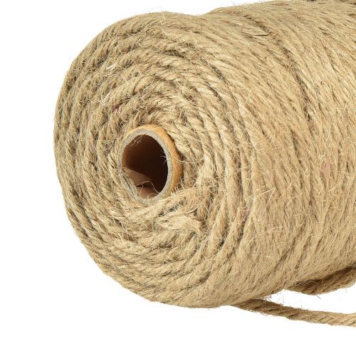 Artikel Juteband Jutekordel Band Jute Dekoband Natur Ø4mm 100m