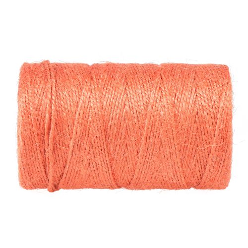 Artikel Juteband Jutekordel Jute Band Orange Ø2mm 200m