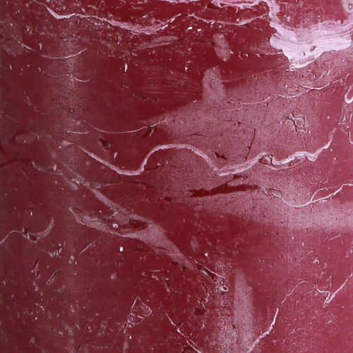 Artikel Kerzen durchgefärbt Berry Stumpenkerzen 85×150mm 2 St