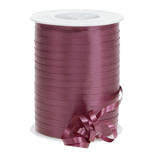 Floristik24 Kräuselband Bordeaux 4,8mm 500m