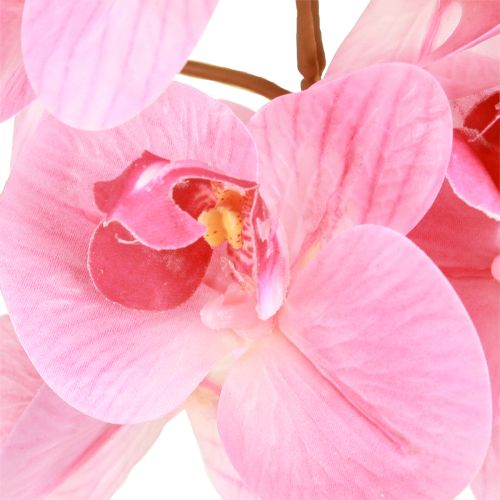 Artikel Künstliche Orchideen Pink Kunstblumen wie echt 56cm 3St