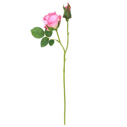 Artikel Künstliche Rosen im Bund Kunstblumen Pink 36cm 6St × 2Bd