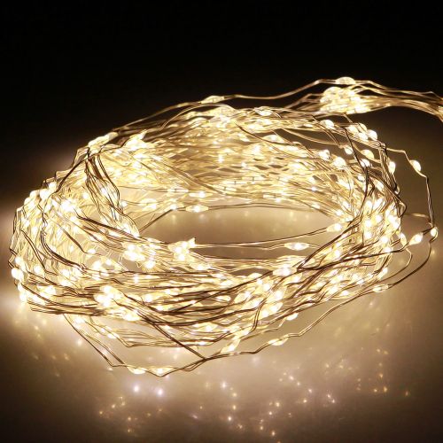 Floristik24 LED Lichterkette Drahtlichterkette Timer außen 180cm