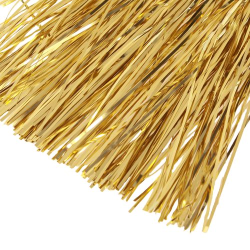 Floristik24 Lametta Gold Hellgold Baumbehang Weihnachten L50cm