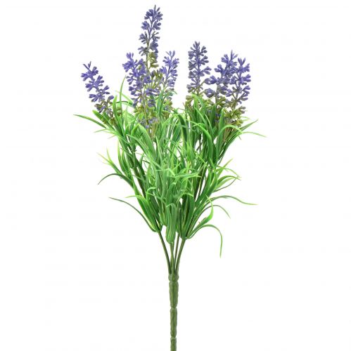 Floristik24 Künstlicher Lavendel Deko Lavendelzweige Pick Lila 33cm