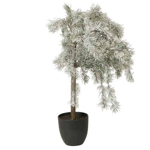 Artikel Mini Weihnachtsbaum Topf Zeder Beschneit Künstlich H60cm