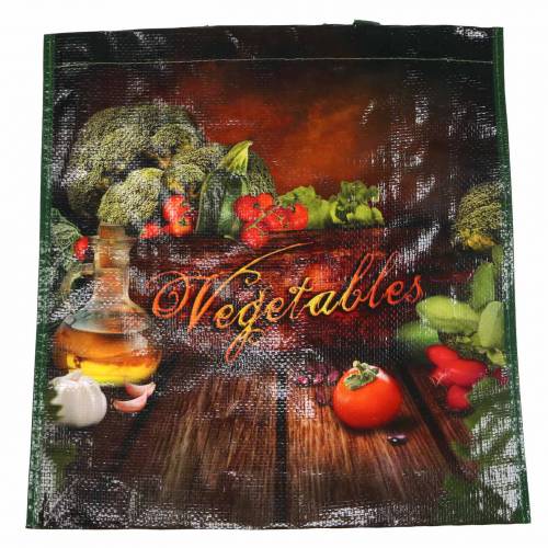 Artikel Einkaufstasche mit Henkeln Vegetables Kunststoff 38×10×39cm