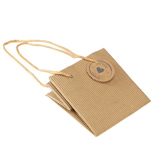 Artikel Papier Blumentopf Pflanztasche Folie Natur 10,5cm 10 St