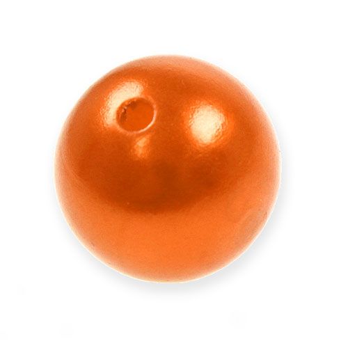 Artikel Deko-Perlen Ø2cm Orange 12St