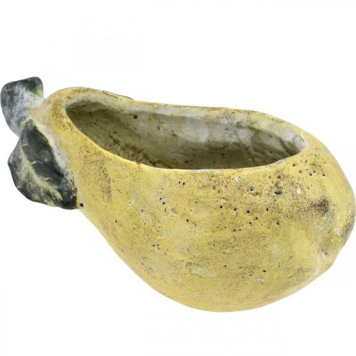 Artikel Deko-Birne, Keramik zum Dekorieren, Herbst, Pflanztopf L25cm H11cm