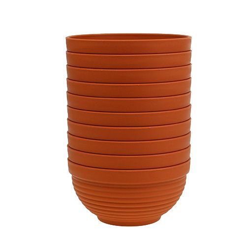 Artikel R-Schale Plastik Terrakotta Ø19cm, 10 St