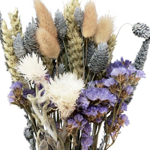 Artikel Trockenblumenstrauß Strohblumen Strandflieder Violett 30cm