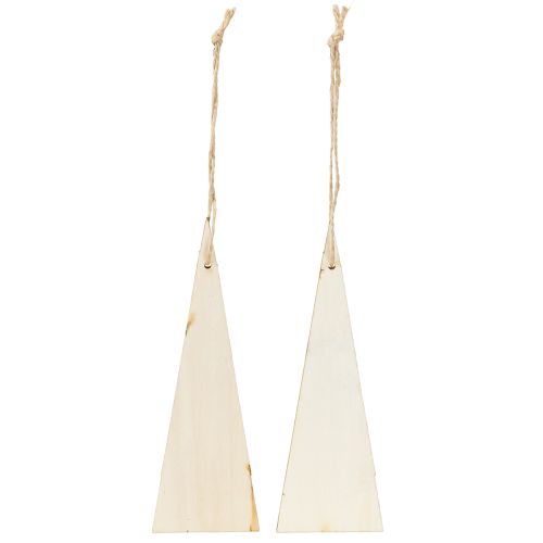 Artikel Weihnachtswichtel Holz Anhänger 8 St