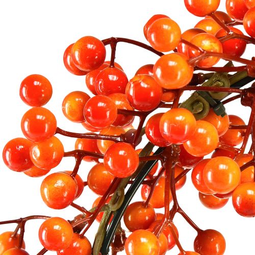 Artikel Beerenkranz Dekoring Beeren Rot Orange Künstlich Ø30cm