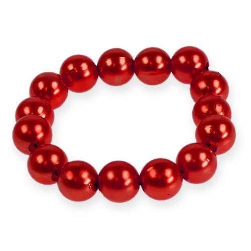 Floristik24 Deko-Perlen Ø10mm Rot 115St