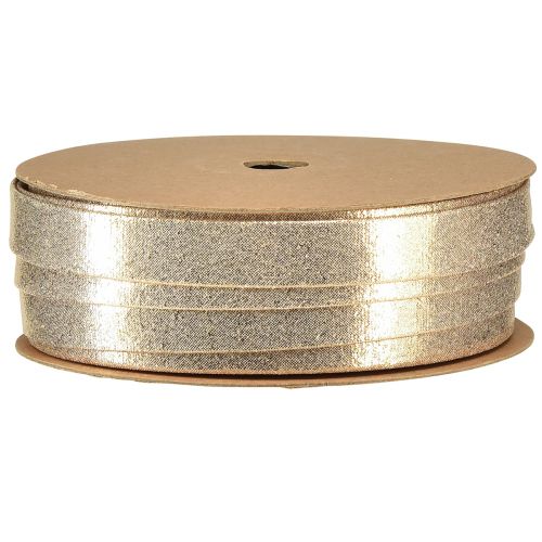 Artikel Dekoband Gold Metallic Zierband Schmuckband B15mm L15m