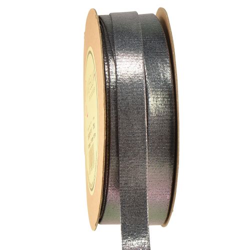 Artikel Dekoband Silber Metallic Optik Schmuckband 15mm 15m