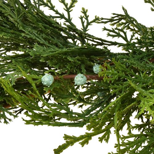 Artikel Tannengirlande Thuja mit Früchten Dekohänger Grün L175cm