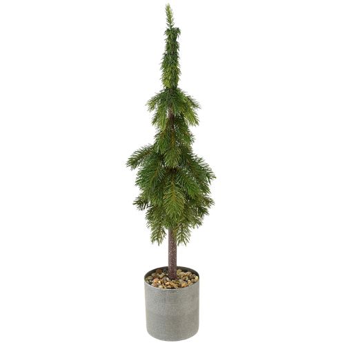 Floristik24 Zipfeltanne im Topf Künstlich Christbaum Ø12cm H70cm