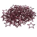 Floristik24 Deko Stern Berry Glitter Tischdeko Weihnachten 4,5cm 120 St