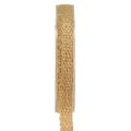 Floristik24 Juteband Rustikales Dekoband Jute Natur Gold 12mm 10m