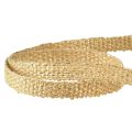 Floristik24 Juteband Rustikales Dekoband Jute Natur Gold 12mm 10m