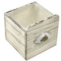 Floristik24 Schubladenboxen aus Holz mit Griff – Stilvolle und funktionale Aufbewahrungslösung – Set aus 4St